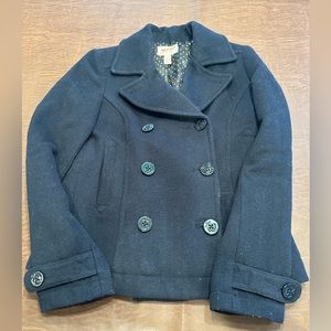 Arizona Blue Wool Peacoat